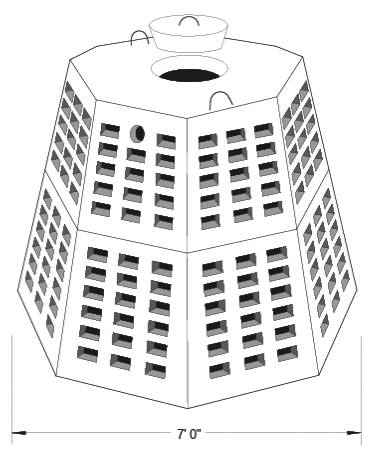 1,000 H20 Drywell